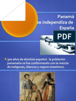 Independencia de Panamá de España