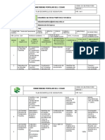 Planificación asignatura Teorías Conocimiento Científico