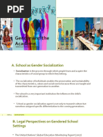 Gender and The Academe