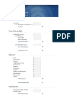 Small Business Income Statement1