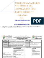 Formato Planeacion 4 To Espa