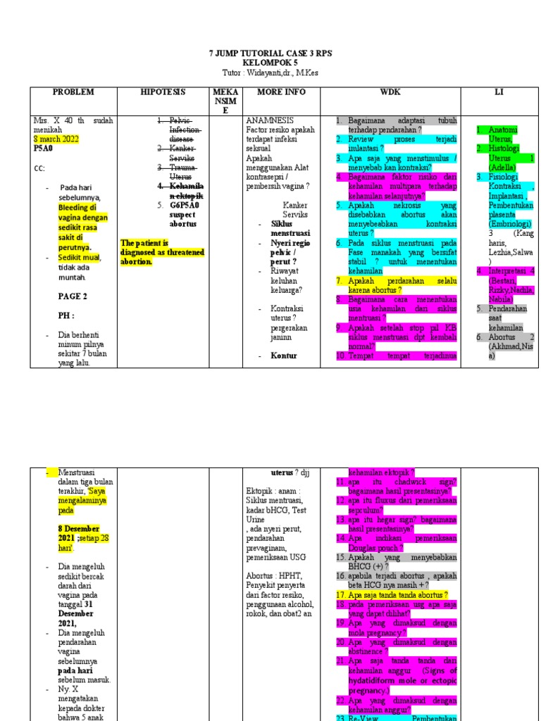 7 Jump Tutorial Case 4 RPS | PDF