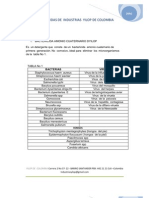 Tabla de Bactericidas