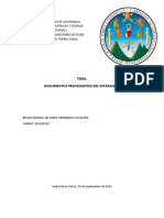 Tarea de Investigación (Notariado) Documentos Provinientes Del Extranjero