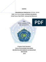 ANALISIS PERBANDINGAN PENERAPAN ACCRUAL BASIS. RSUD - Labuan Baji Makassar