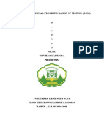 Standar Operasional Prosedur Range of Motion (Rom)