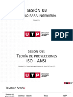 S08.s1 - Teoría de Proyecciones ISO - ANSI