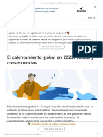 CALENTAMIENTO GLOBAL 2022