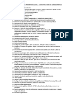 Guia de Estudios para El Primer Parcial de La Asignatura Derecho Administrativo .17032021