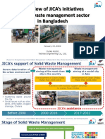 Overview of JICA's Initiatives in Solid Waste Management Sector in Bangladesh