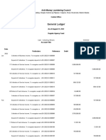 GL As of Aug 31, 2022 (Regular Agency Fund)