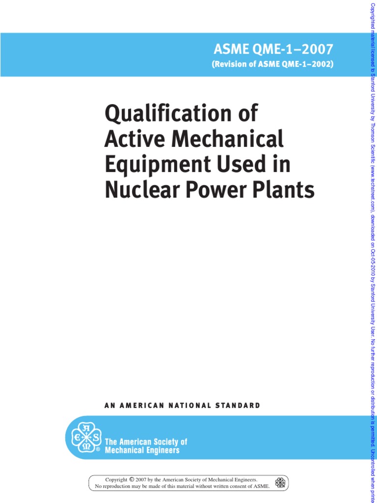QME-1 Edtn 2007 | PDF | Patent | Copyright