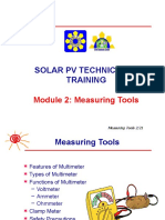 Solar PV Technician's Guide to Measuring Tools