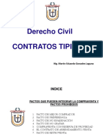 06-PPT-D. Civil V B-Pactos Que Pueden Integrar La Compraventa - Abg. Martin Eduardo Gonzales Laguna-Upt-2022 I.