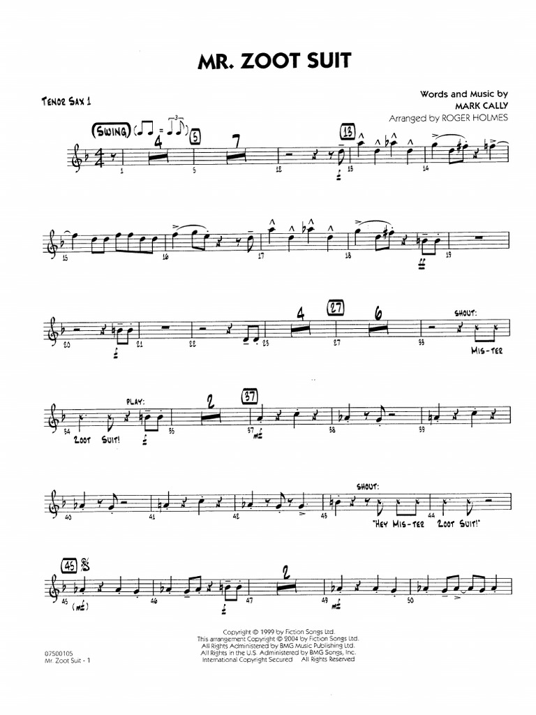 Mr. Zoot Suit Ts1 PDF