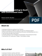 Landscape Modeling in Revit With Environment Tools