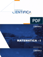 Matemática I - Sem-01 - Sesion - 01 - 2022 - 2