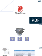 Alpha Screen Parts List 2021