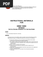 IMs For GEED 10093 (Lesson 1)