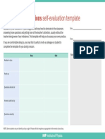 Classroom Interactions Self-Evalution