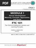 FTC 101 Module 1