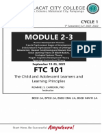 FTC 101-Module-2 & 3