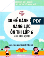 30 de Danh Gia Nang Luc On Thi Lop 6, Truong Cap 2 Chuyen Ngu - 0001