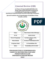 CJR Evaluasi Pembelajaran Ipa - Delia Rama Fadia Silitonga