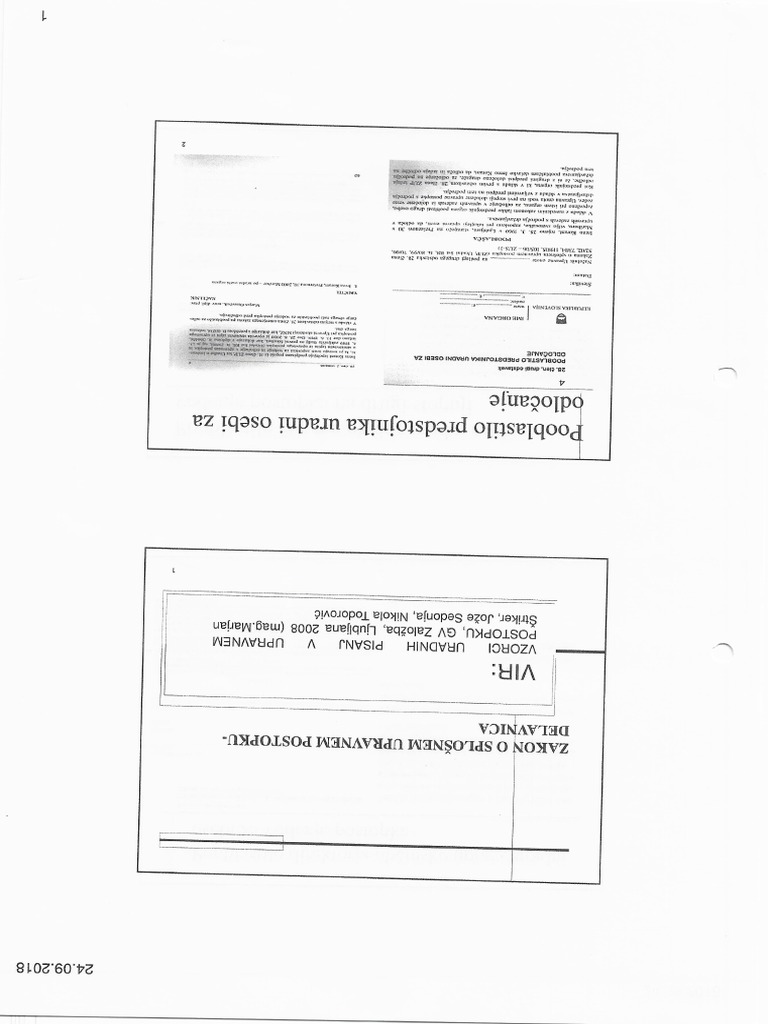 Primeri Za Pisni Del | PDF