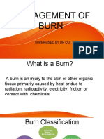 Management of Burn