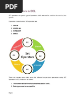 SET Operators in SQL