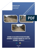 Informe de Evaluacion de Riesgos Por Sismos Derrumbes e Indendios Urbanos Del a.a.H.H. 12de Diciemb