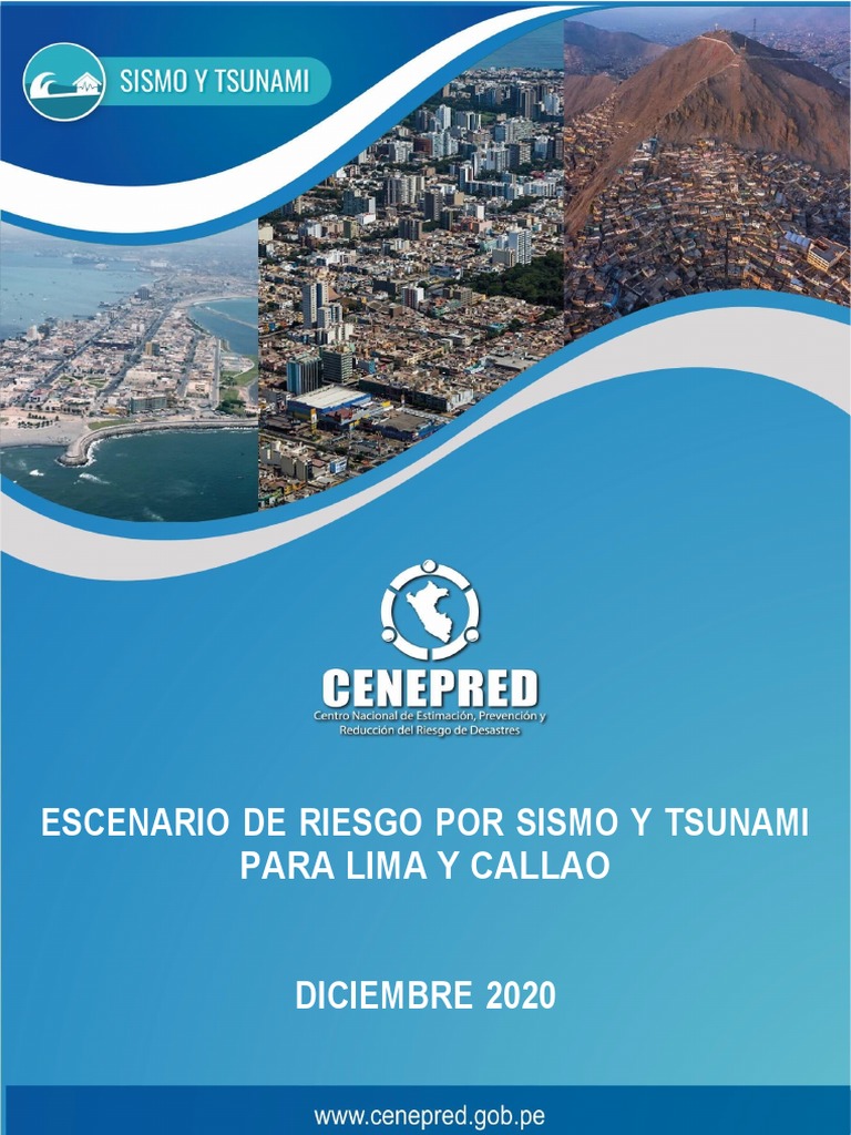 Escenario de Riesgo Por Sismo y Tsunami para Lima y Callao | PDF