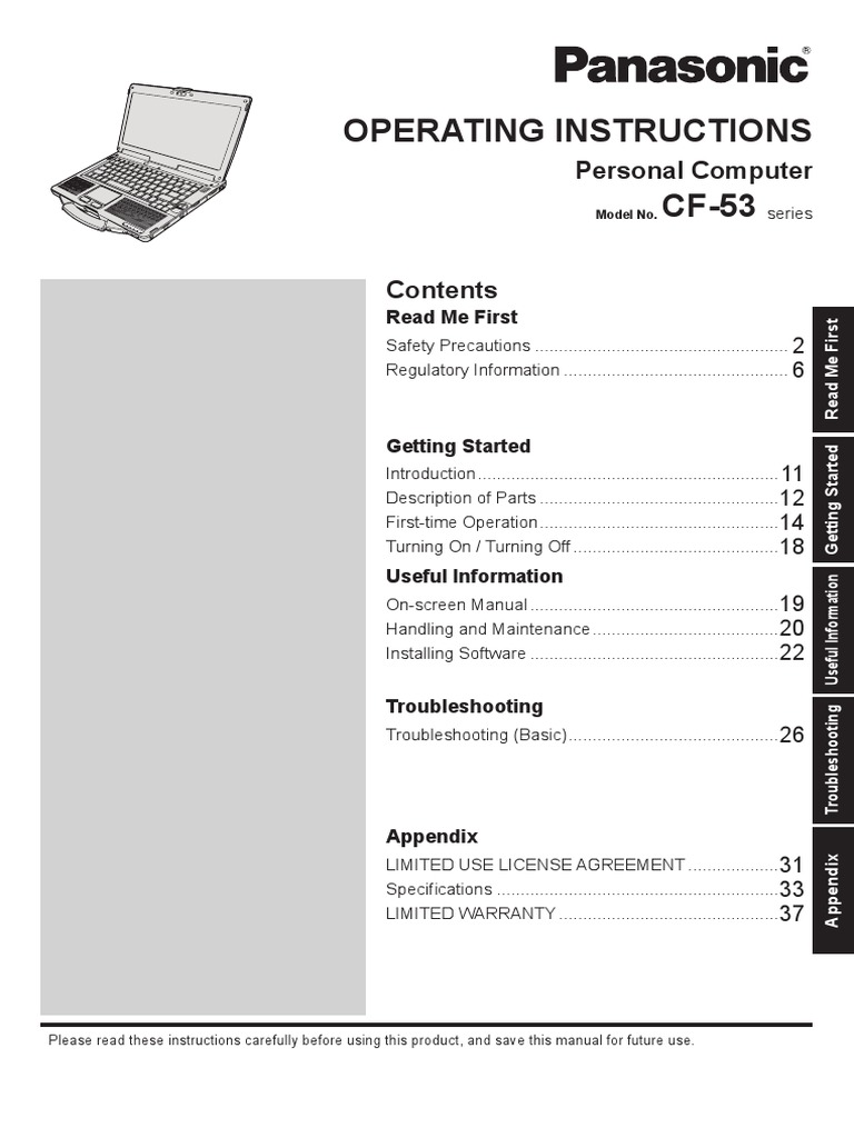 cf53 Series | PDF