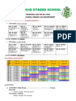 Ages and Stages School Proposal SEO