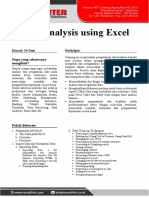Silabus Excel Data Analysis