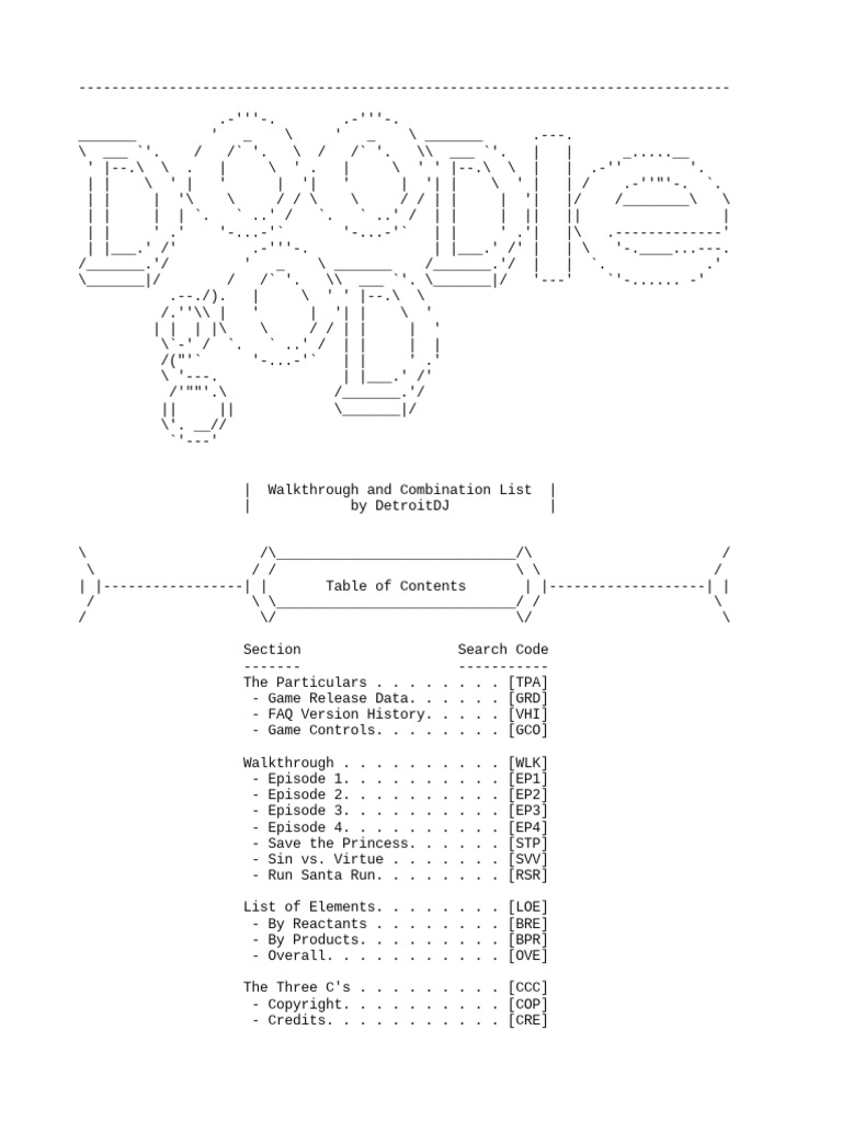 Doodle God PDF Water