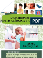 Asma, Rinitis Alergica y Urticaria