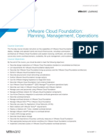 EDU - DATASHEET VMware Cloud Foundation Planning Management Operations V4.3