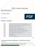 Esercitazione Di MS Project - Avanzato