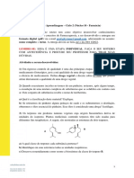 Roteiro de Aprendizagem - 2º Ciclo 2022.2