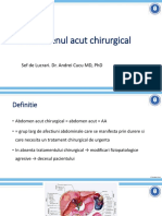 Abdomenul Acut Chirurgical