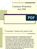 Consumer Protection Act 1986 Explained