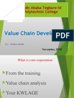 Gad Value Chain Development