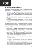 What is a Micro Controller