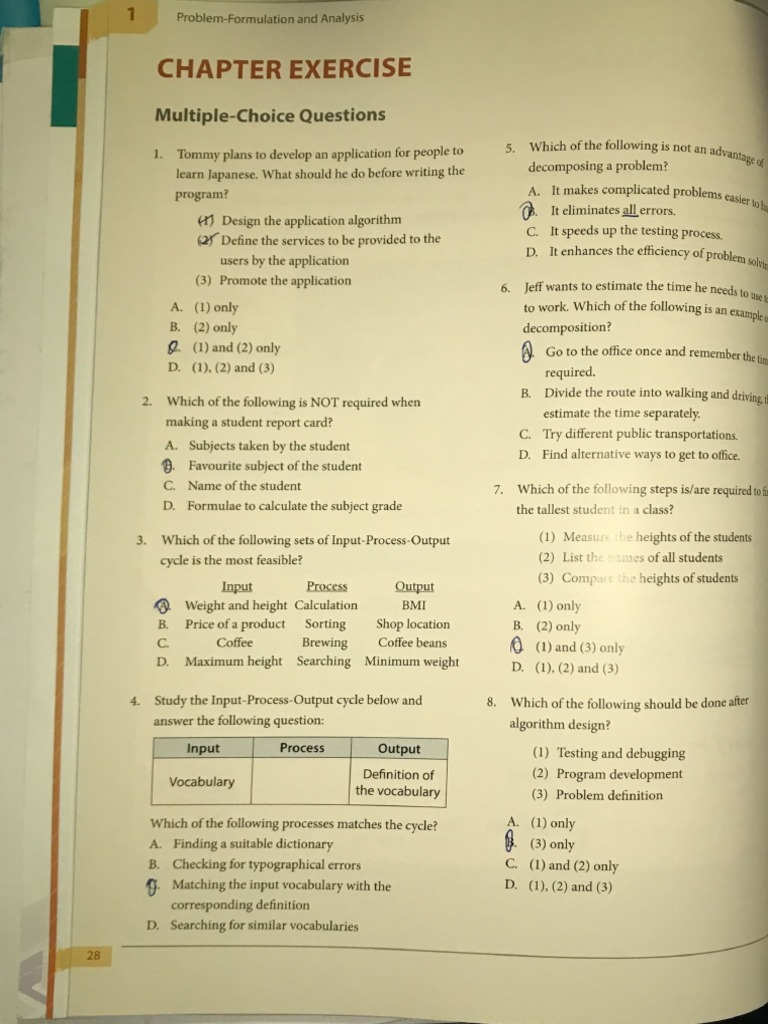 ICT ch.1 Ex | PDF