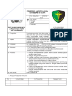 Sop Pemberian Anestesi Lokal Dan Sedasi Di Klinik