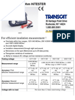 Hioki 3453 Especificaciones