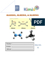 LKPD Tatanama Alkana, Alkena & Alkuna