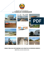 XX Conselho Coordenador sobre Obras Públicas em Moçambique